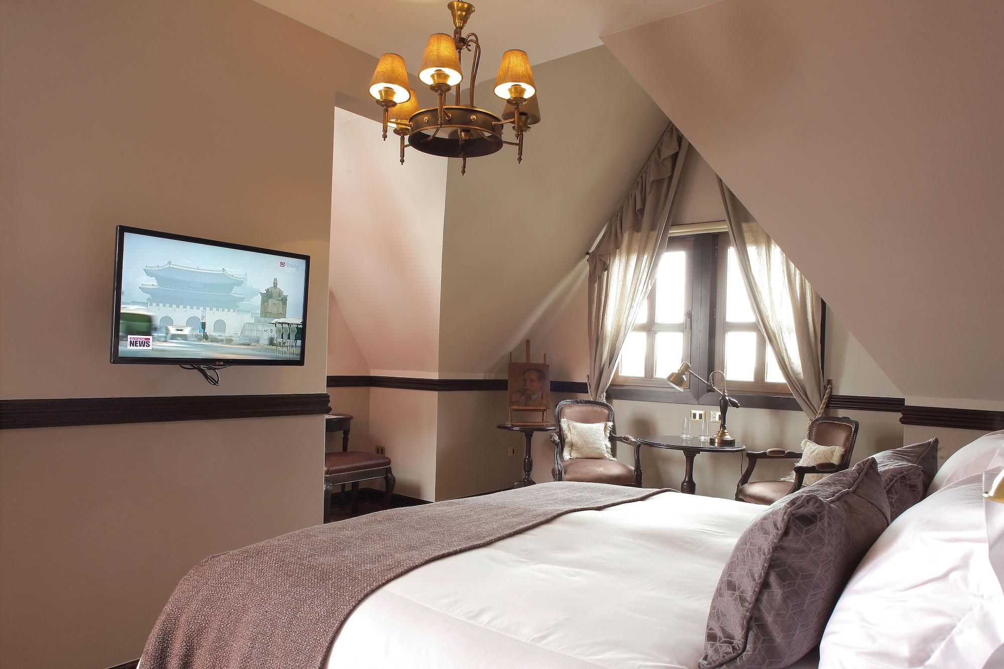 Hotel Boutique Castillo Rojo Сантьяго Экстерьер фото
