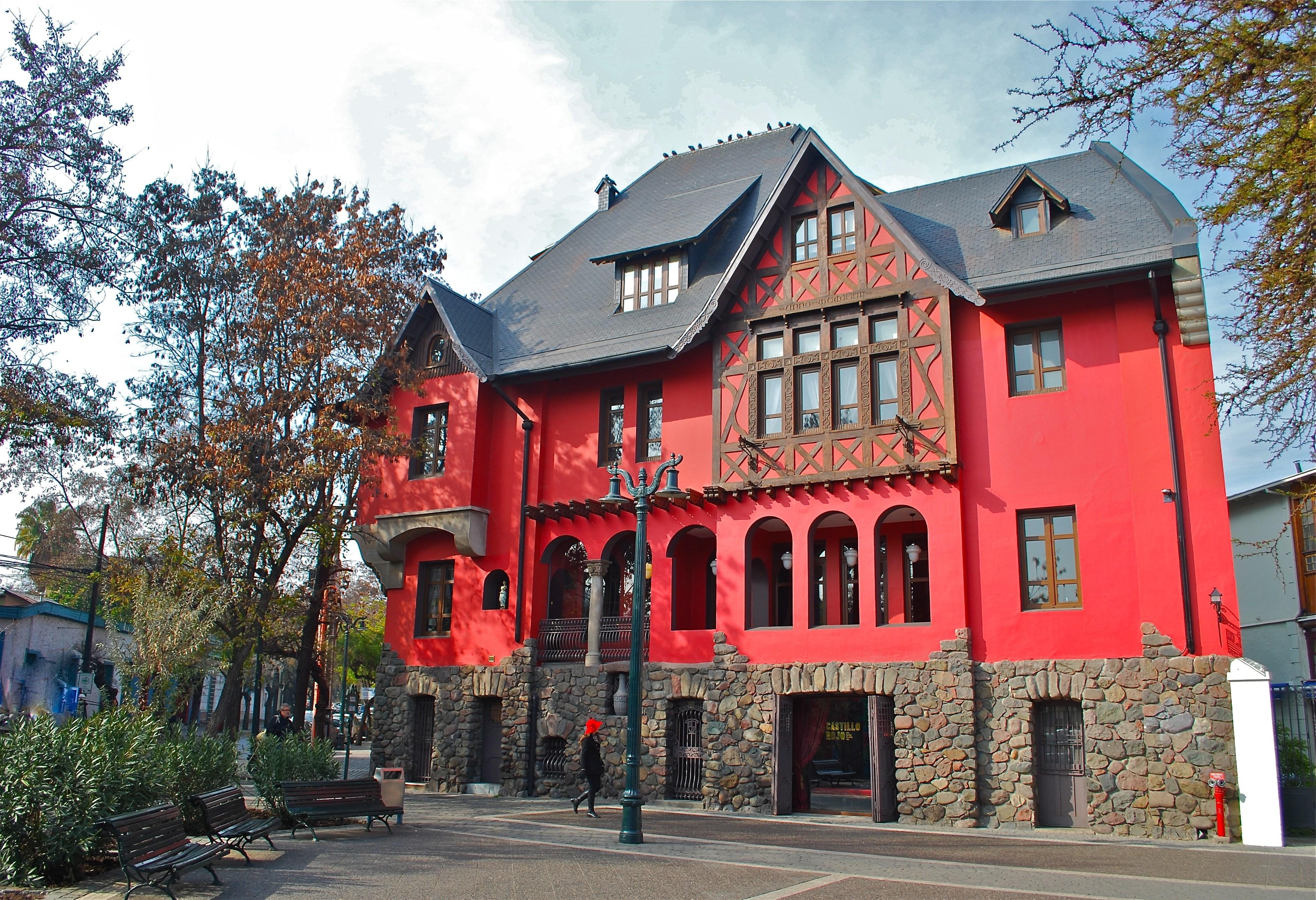 Hotel Boutique Castillo Rojo Сантьяго Экстерьер фото